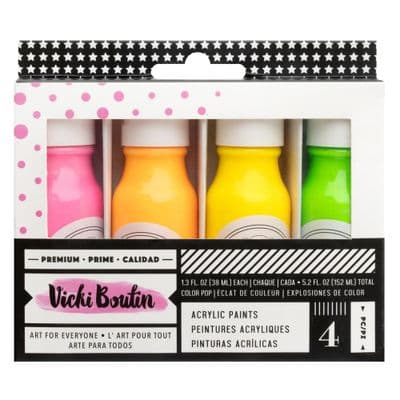 Vicki Boutin Mixed Media Color Pop Acrylic Paint - Neon
