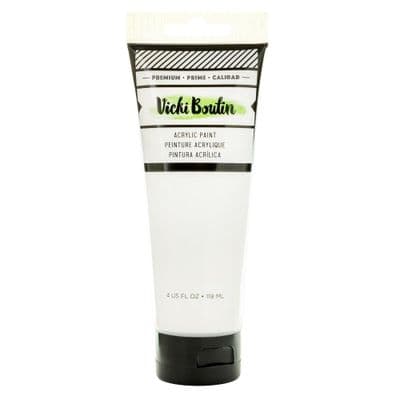 Vicki Boutin Mixed Media Paint - White