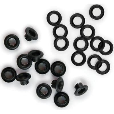 We R Memory Keepers Eyelets & Washers - Black