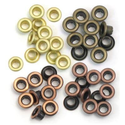 We R Memory Keepers Standard Eyelets - Warm Metal
