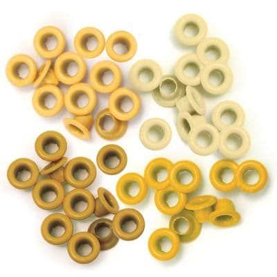 We R Memory Keepers Standard Eyelets - Yellow