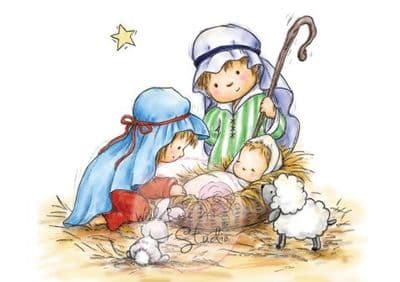 Wild Rose Studio - Baby Jesus – Clear Stamp