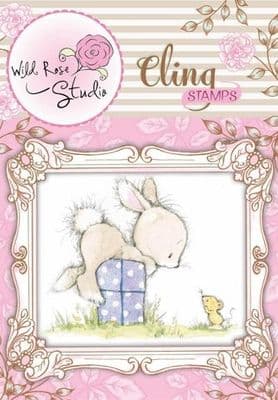 Wild Rose Studio - Bunny & Mouse – Cling Stamp