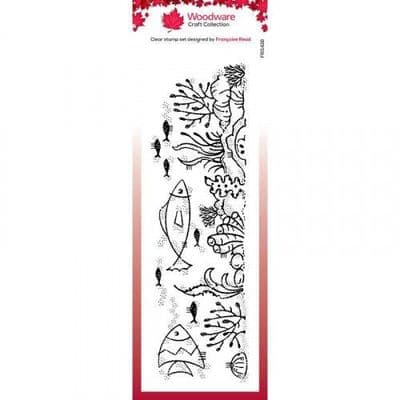 Woodware Clear Singles Stamp - Coral Reef