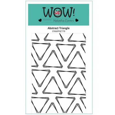 WOW! - Clear Stamp Set - Abstract Triangle (by Natasha Davies)