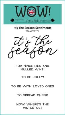 WOW! Clear Stamp Set - It's the Season (by Verity Biddlecombe)