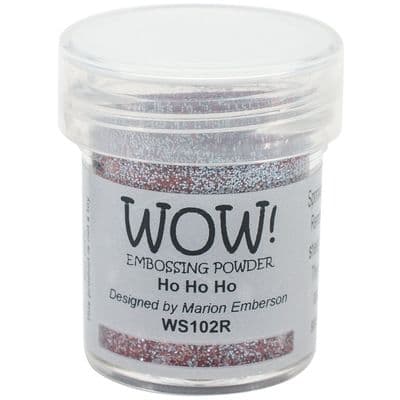 WOW! Embossing Glitter - Ho Ho Ho - WS102R