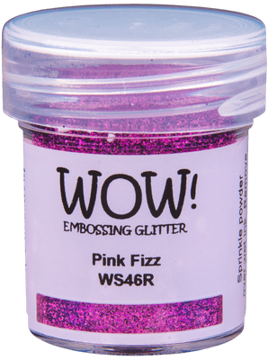WOW! Embossing Glitter - Pink Fizz - WS46R