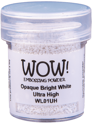 WOW! Embossing Powder - Bright White Ultra High 