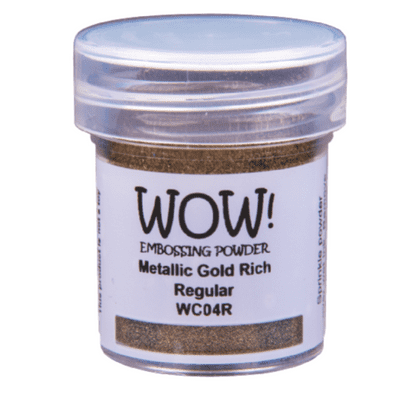 WOW! Embossing Powder - Metallic Gold Rich 