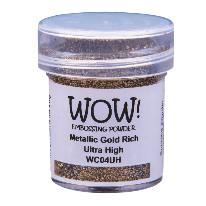 WOW Embossing Powder - Metallic Gold Rich Ultra High