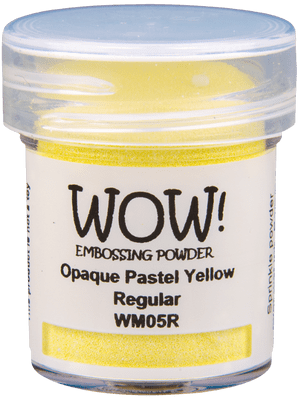 WOW! Embossing Powder - Pastel Yellow - WM05R