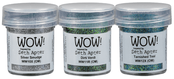 WOW!  Embossing Powder Trio - Alchemy Seth Apter Exclusive