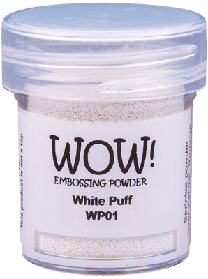 WOW! Embossing Powder - White Puff Ultra High