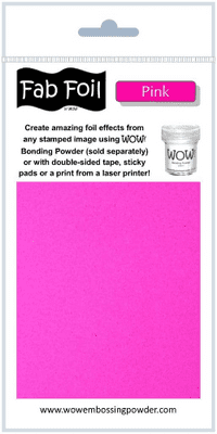 WOW! Fab Foil - Pink