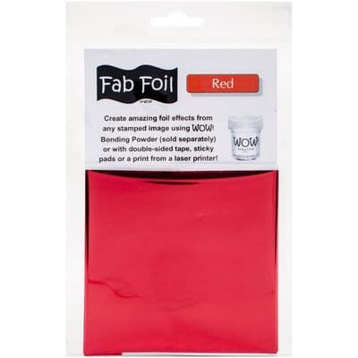 WOW! Fab Foil - Red