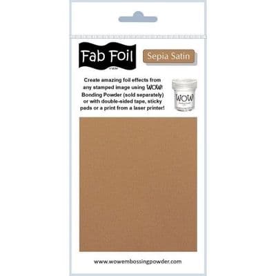WOW! Fab Foil - Satin Sepia