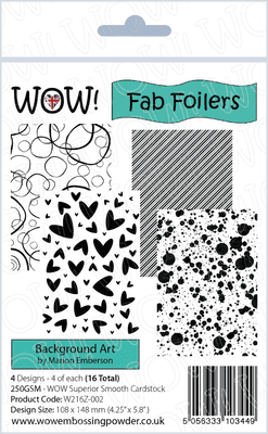 WOW! Fab Foilers - Background Art (by Marion Emberson)