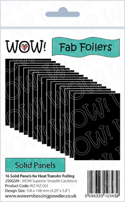 WOW! Fab Foilers - Solid Panels