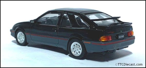 1:43 Scale Diecast - Ford Sierra XR4 1984 Black  - In Solid plastic case - MAG LX47