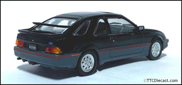 1:43 Scale Diecast - Ford Sierra XR4 1984 Black  - In Solid plastic case - MAG LX47