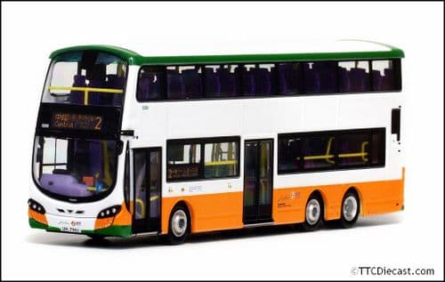 80m 20089 NWST Volvo B9TL Wright 12m Route #2 1/76 Scale *PRE ORDER £60.29*