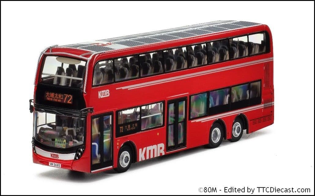 80m KMB2024003 KMB Kowloon Motor Bus Alexander Dennis