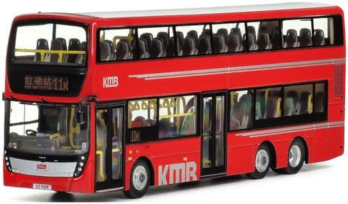 80m KMB2025003 KMB Volvo B9TL Gemilang Euro V 12M (11K), 1:76 Scale