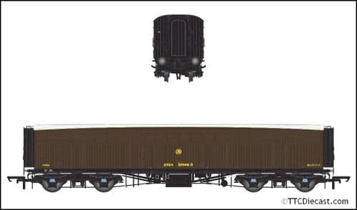 Accurascale ACC2413 Siphon G - Dia. O.33 - GWR Brown: 2924, OO Gauge