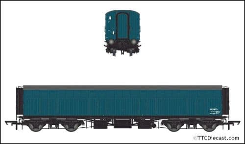 Accurascale ACC2415 Siphon G - Dia. O.33 (NMV) - BR Rail Blue: W2980, OO Gauge