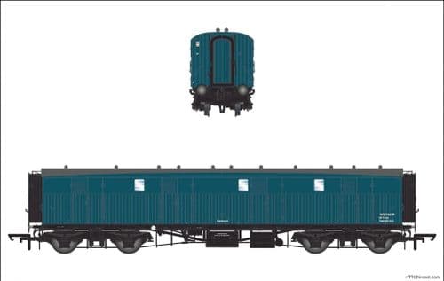 Accurascale ACC2425 Siphon G - Dia. M34 - BR Rail Blue: W2768W, OO Gauge