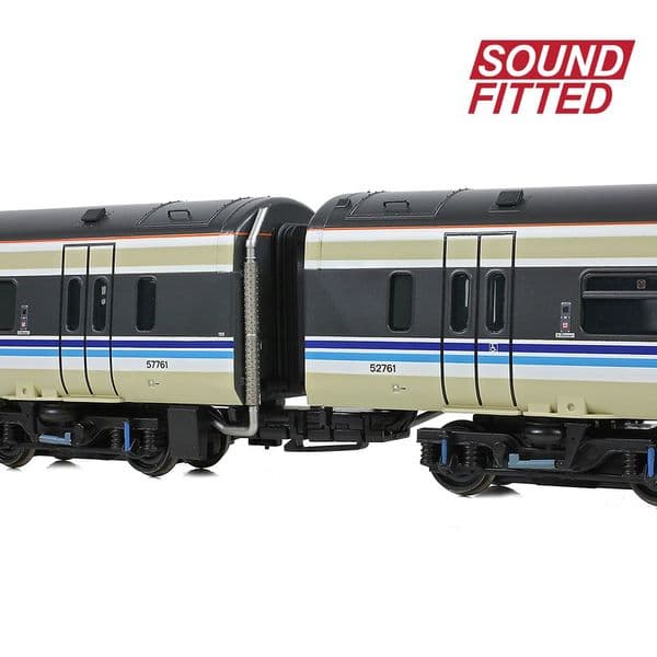 Bachmann 31-496SF Class 158 2-Car DMU 158761 BR Provincial (Express) OO Gauge