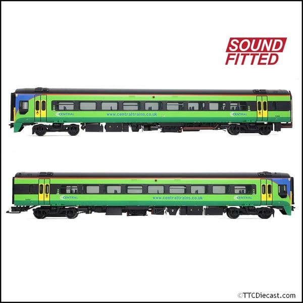 Bachmann 31-516ASF Class 158 2-Car DMU 158856 Central Trains - OO Gauge