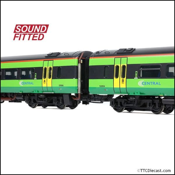 Bachmann 31-516ASF Class 158 2-Car DMU 158856 Central Trains - OO Gauge