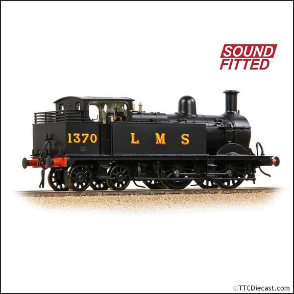 Bachmann 31-741ASF MR 1532 (1P) Tank 1370 LMS Black, OO Gauge