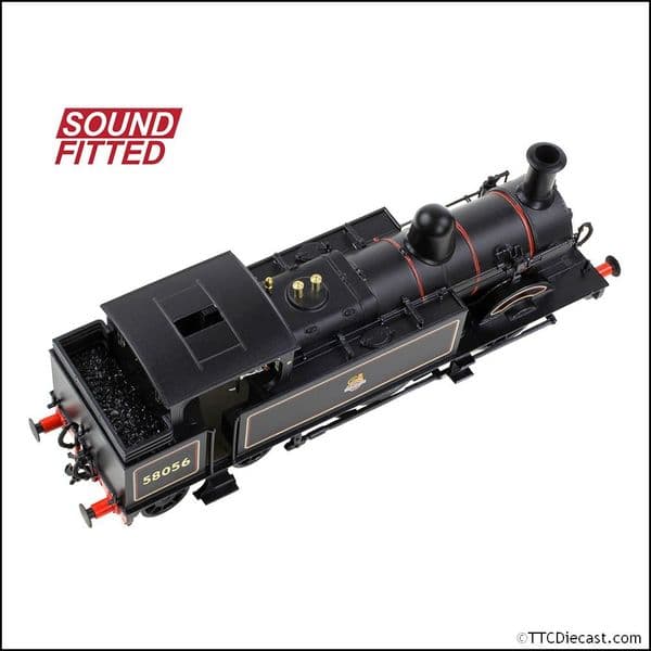 Bachmann 31-742BSF MR 1532 (1P) Tank 58056 BR Lined Black (Early Emblem), OO Gauge