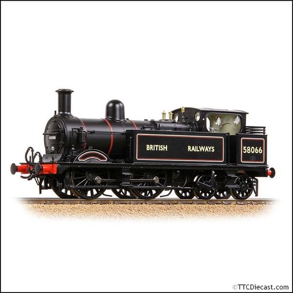 Bachmann 31-743 MR 1532 (1P) Tank 58066 BR Lined Black (British Railways), OO Gauge