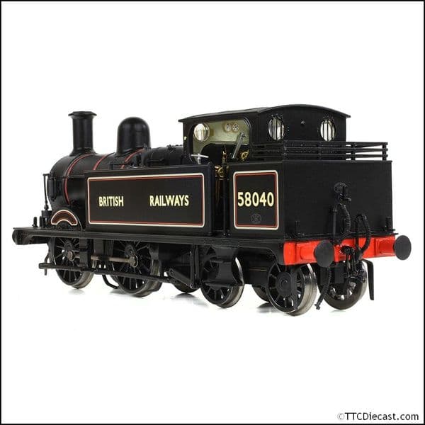 Bachmann 31-743A MR 1532 (1P) Tank 58040 BR Lined Black (British Railways), OO Gauge