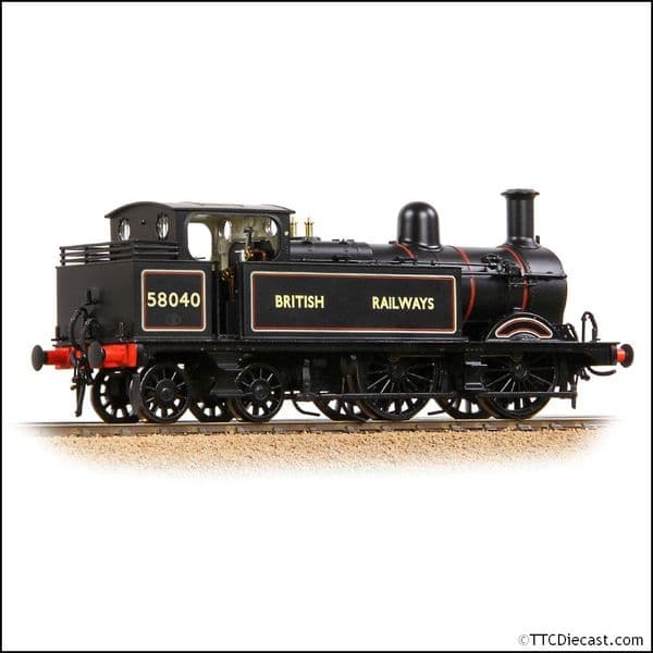 Bachmann 31-743A MR 1532 (1P) Tank 58040 BR Lined Black (British Railways), OO Gauge