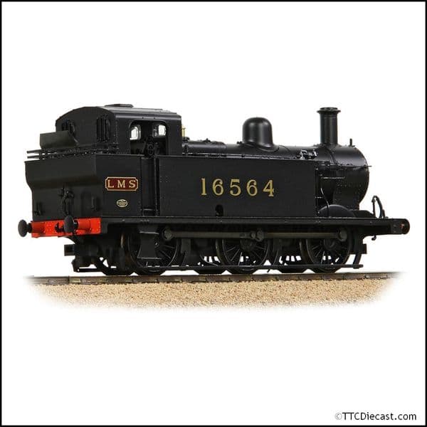 Bachmann 32-227C LMS Fowler 3F (Jinty) 16564 LMS Black - OO Gauge