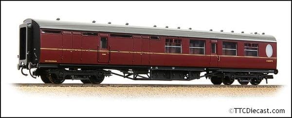 Bachmann 34-462 LNER Thompson Brake Second Corridor BR Maroon OO Gauge