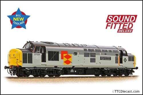 Bachmann 35-307SFX Class 37/0 37194 'British Int. Freight Assoc.' BR RF - OO Gauge
