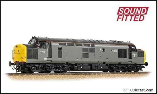 Bachmann 35-311SF Class 37/0 Centre Headcode 37262 'Dounreay' BR Engineers Grey - OO Gauge