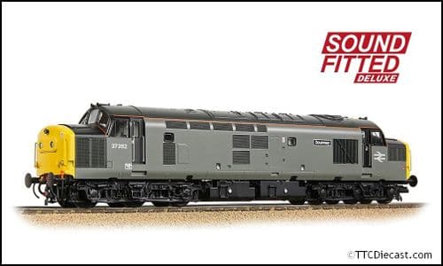 Bachmann 35-311SFX Class 37/0 Centre Headcode 37262 'Dounreay' BR Engineers Grey - OO Gauge