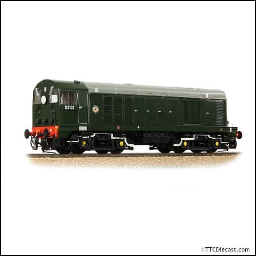 Bachmann 35-352A Class 20/0 D8102 BR Green (Roundel) - OO Gauge