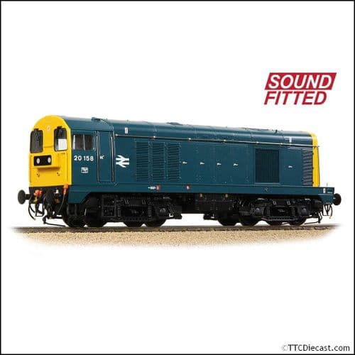 Bachmann 35-354SF Class 20/0 Headcode Box 20158 BR Blue - OO Gauge