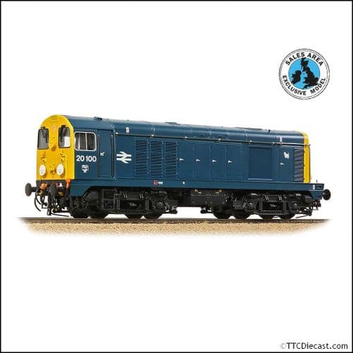 Bachmann 35-356RJ Class 20/0 Disc Headcode 20100 BR Blue (ED) - OO Gauge