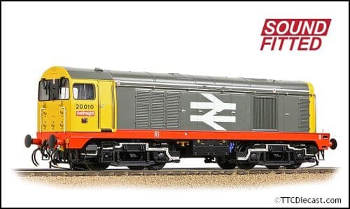 Bachmann 35-357ASF Class 20/0 Disc Headcode 20010 BR Railfreight (Red Stripe) - OO Gauge