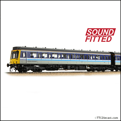 Bachmann 35-505SF Class 117 3-Car DMU 117308 BR Regional Railways  - OO Gauge