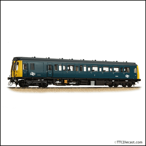 Bachmann 35-529 Class 121 Single-Car DMU W55033 BR Blue - OO Gauge